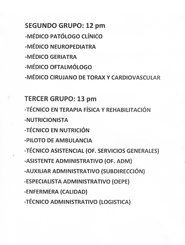 Comunicado Oficial